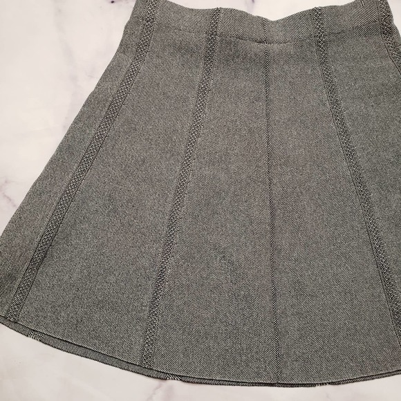 ZARA gray knit skater skirt M - Picture 5 of 6